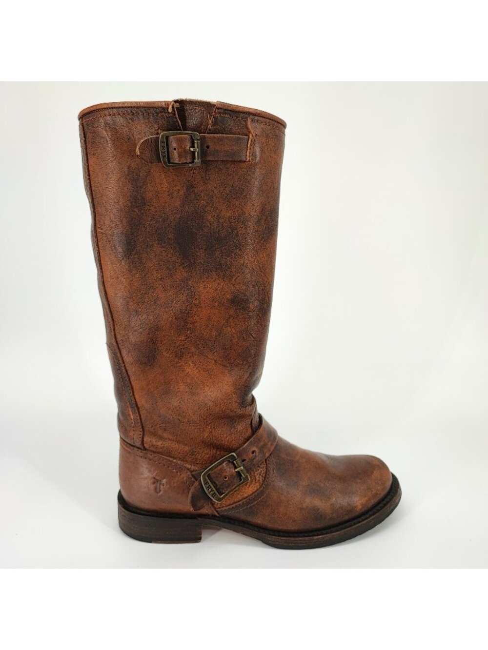 Frye Veronica Women’s Size 9 B US Boots Slouch Leather Brown 77609
